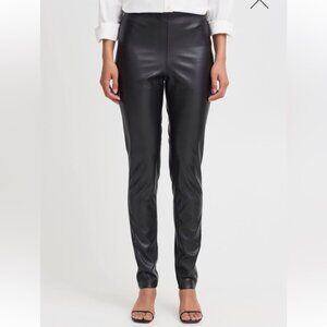 Ichi IHCOMANO faux leather leggings